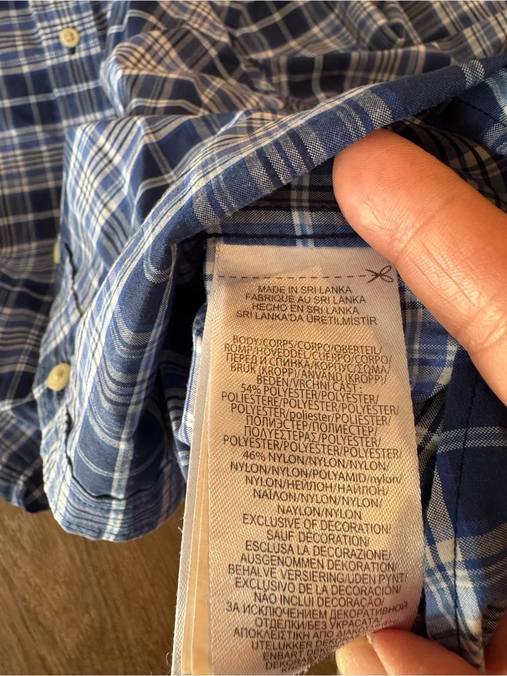 Ralph Lauren Performance boys button down shirt Sz 6
